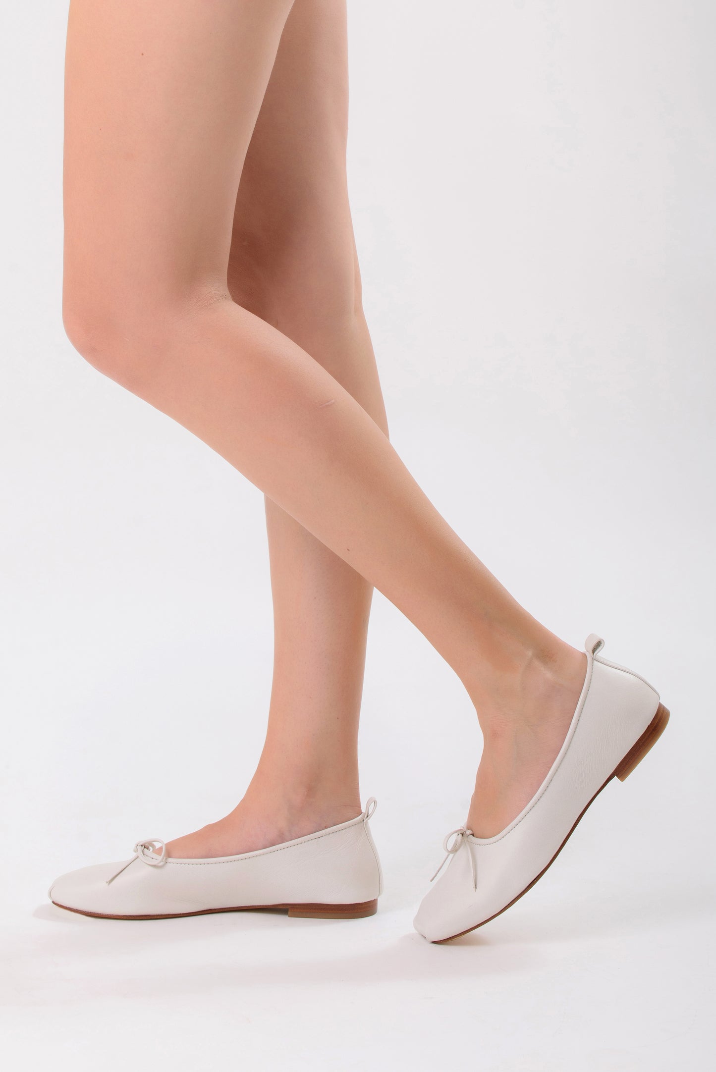 Bella Ballet Flats Pearlized